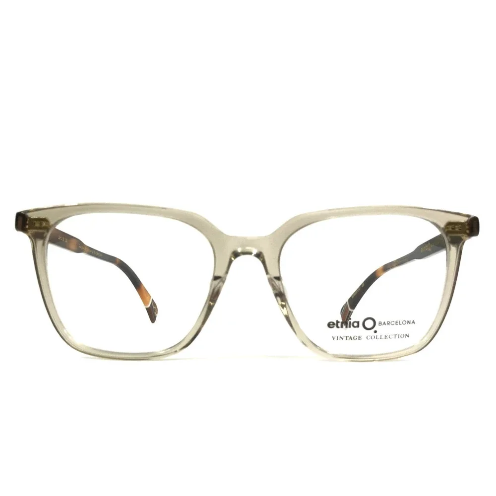 Etnia Barcelona Eyeglasses Frames XOROI GYHV Gray Havana Full Rim 52-18-150